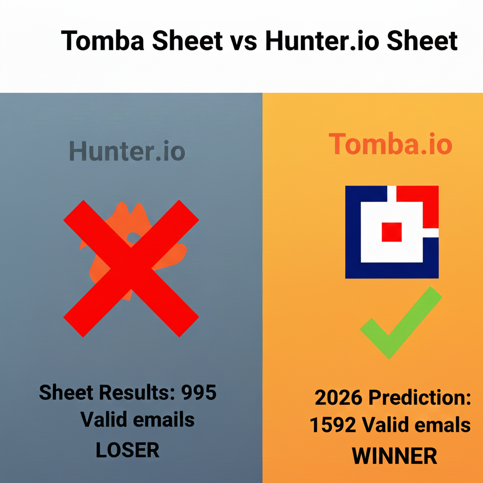 Hunter.io vs Tomba.io: Which Email Finder Actually Delivers in 2026?