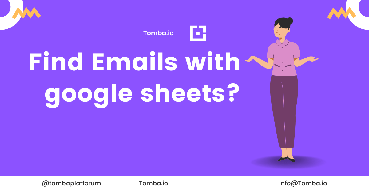 Find emails using google sheets (2025)